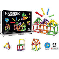 Магнітний конструктор AQ 2232 M3 "Домик, фігури" 82 деталі