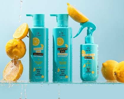 Набір для об’єму волосся Lemon Oil & Sea Salt від Bogenia, фото 1