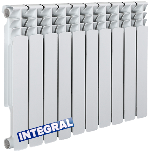 Алюмінієвий радіатор INTEGRAL 500х80, фото 1