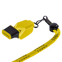 Свисток спортивний суддівський пластиковий зі шнурком FUZIUN CMG FOX40-FUZIUN CMG кольори в асортименті