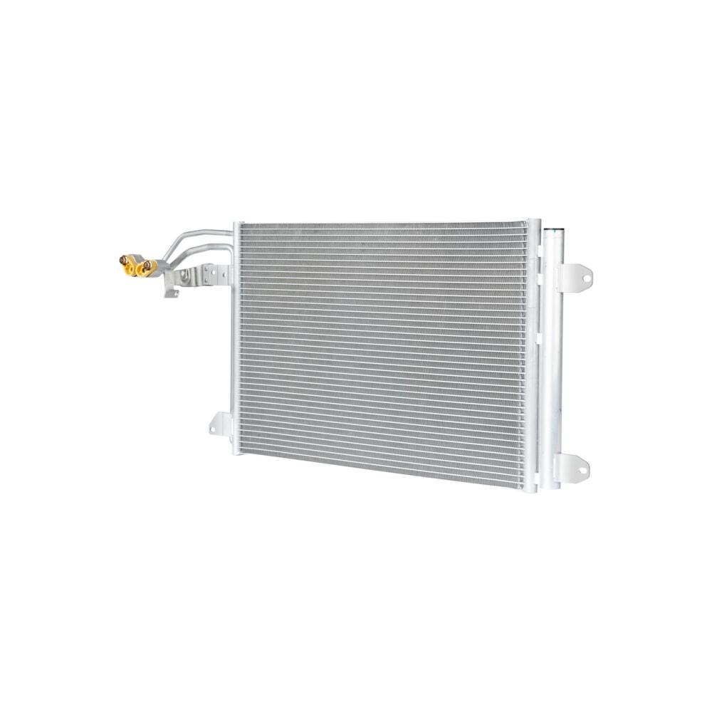 Радіатор кондиціонера для Audi, Seat, Skoda, VW OEM 1K0820411AC, 1K0820411AH, 1K0820411AJ, 1K0820411AK, 1K0820411B, 1K0820411D,, фото 1