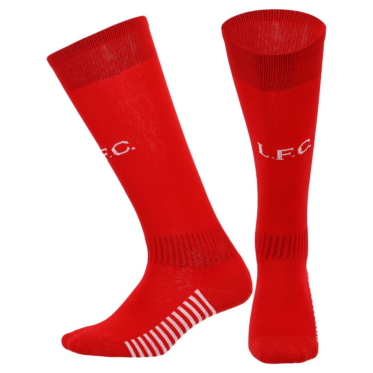 Гетри дитячі із символікою футбольного клубу SPOINT LIVERPOOL HOME 2024 ETM2406 розмір 32-39 червоний, фото 1