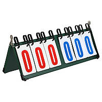 Табло суддівське спортивне перекидне 3х3 AOPI AP-426