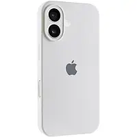 Чохол Silicone Case для iPhone 16 White 9 (закрита камера)