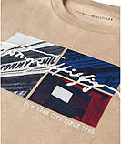 Дитяча футболка Tommy Hilfiger з логотипом 1159843031 (Бежевий M), фото 2