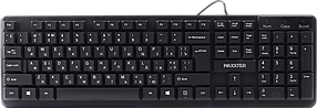 Клавіатура Maxxter KBM-U01-UA Black
