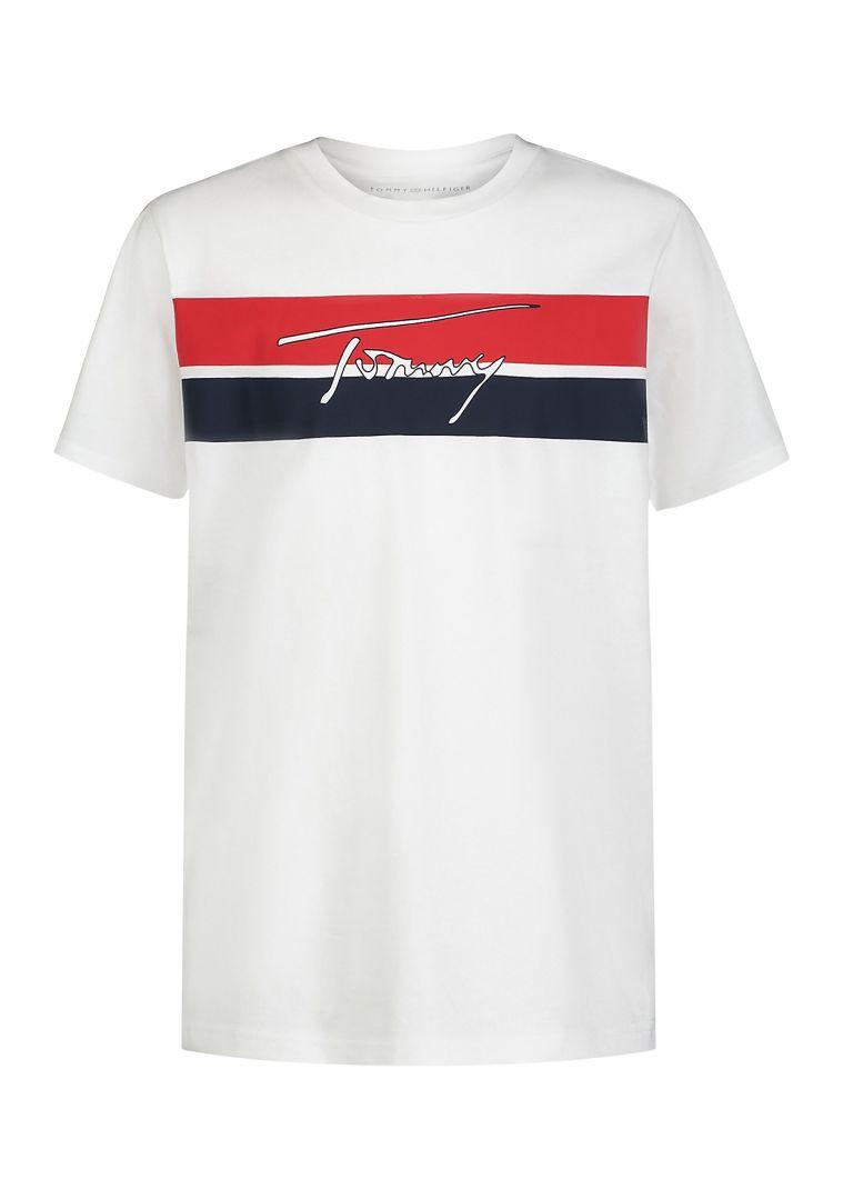 Дитяча футболка Tommy Hilfiger з логотипом 1159843051 (Білий 6), фото 1