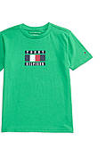 Дитяча футболка Tommy Hilfiger з логотипом 1159843071 (Зелений 5), фото 3