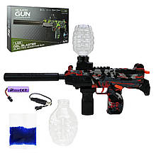 Автомат арт.623-7A  аккум.,стріляє гелевими кулями,світло,аксесуари,у коробці 40*23*7,5см