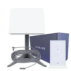 Супутникова система старлінк комплект Starlink Gen2 Internet Satellite Dish Kit v2,путовий модем Старлінк