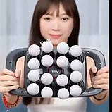 Потужний масажер з 9 режимами та 30 рівнями інтенсивності – для тіла, спини, ніг і рук, фото 6