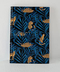 Зошит А4 Leopard Тверда обкл. Темно-синяя 96 арк. в клітину (8422-556-А) Axent