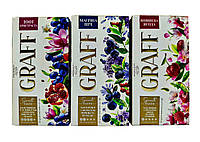Чай Graff Граф чорний зі стевією та фруктами в пакетиках 3 види по 20 шт по 1,5 г