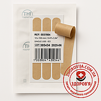 Стерильні полоски Oper Strip для бесшовного зведення країв рани, 12×100 мм