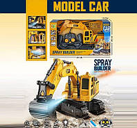 Дитячий екскаватор на радіокеруванні, гусеничний екскаватор з підсвіткою,Радіокерований екскаватор спецтехніка