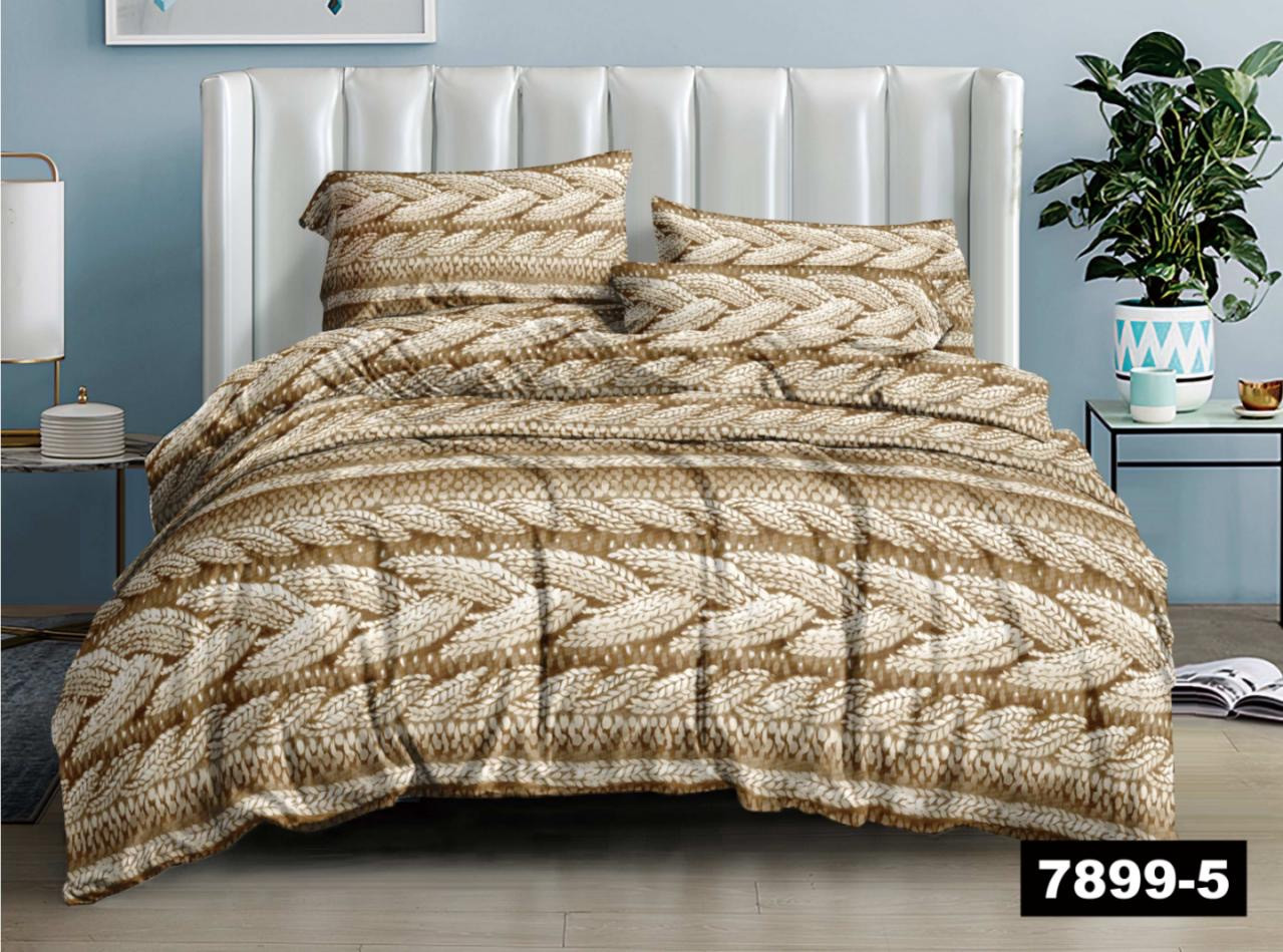 Фланелева постільна білизна Royal Dream байка Пряжа, фото 1