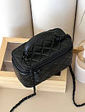 Сумка Chanel Classic Black Lambskin чорний матовий, фото 8