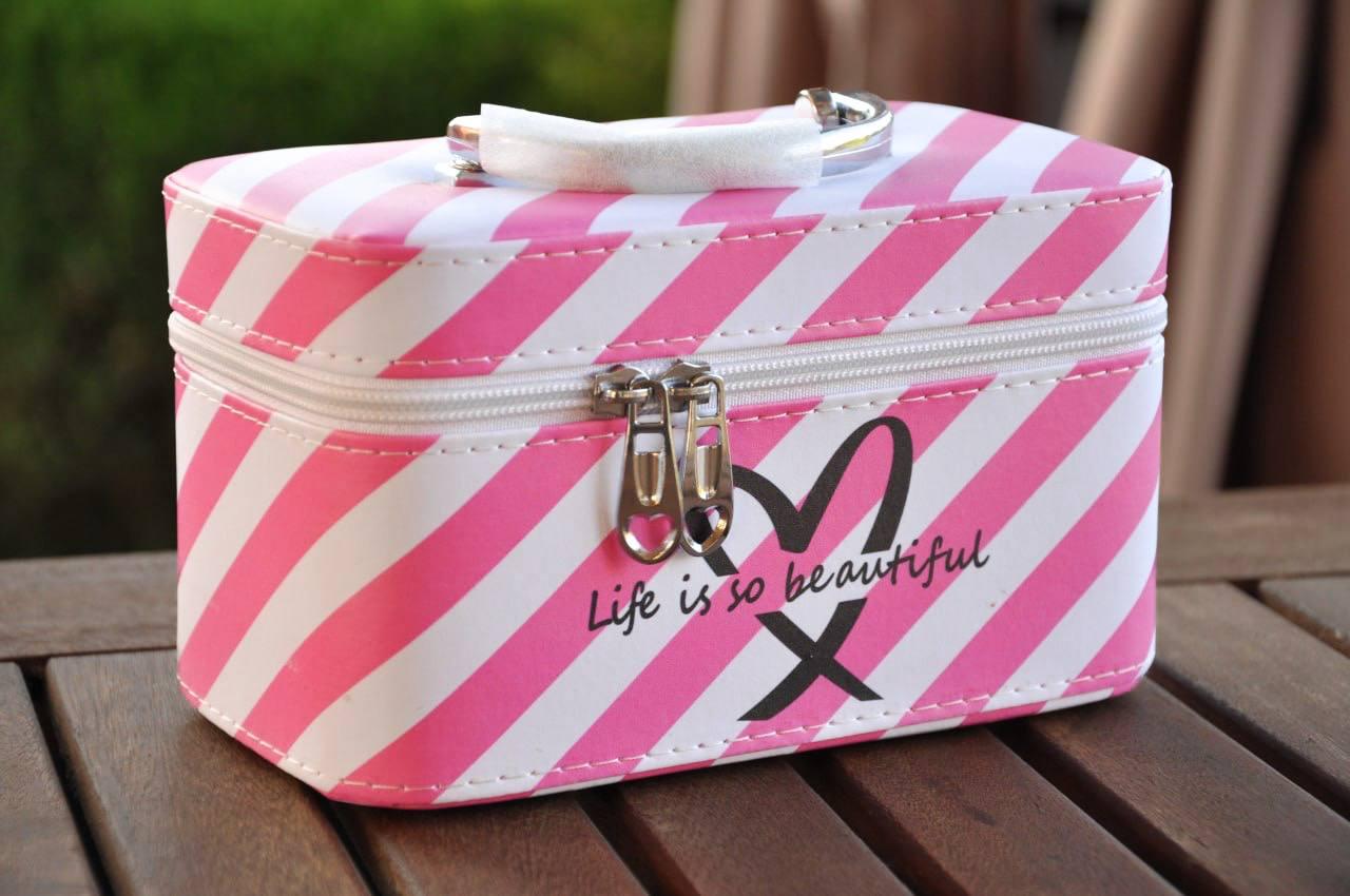 Косметичний кейс "Смуга", 18 х 10 х 10см, фото 1