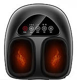 Електричний масажер для ніг з підігрівом і LCD дисплеєм – 3 режими, компресія та знімний чохол, фото 9