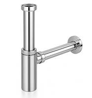 Півсифон для умивальника овал хром BAKIMAY (1703)