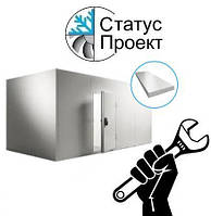 Монтаж морозильних камер із сендвіч панелей Дніпро, Україна