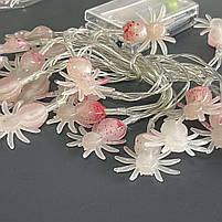 Гірлянда електрична "Павучки" Хелловін, фото 2