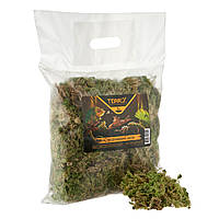 Мох для тераріуму для равликів Ахатин, рептилій, амфібій, павуків TerriX Мох Сфагнум 5 л