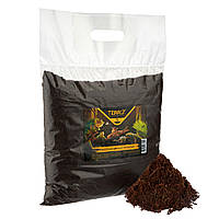Кокосовий субстрат для тераріуму для равликів Ахатин, рептилій, амфібій, павуків, змій TerriX кокос промитий 5 л