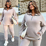 Костюм теплий світшот та джоггери в кольорах 9990, фото 2