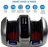 Електричний масажер для ніг з підігрівом та різними режимами масажу, фото 2