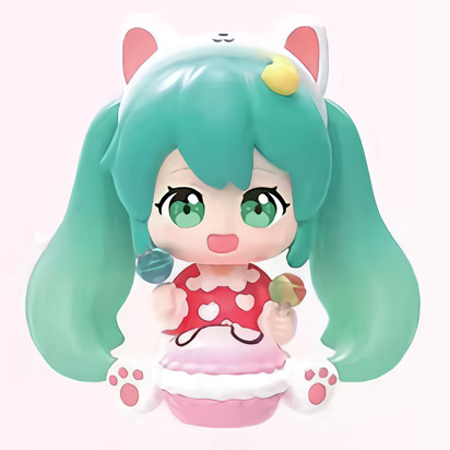 Фігурка Хацуне Міку - Вокалоїд | Hatsune Miku - Vocaloid Yuanqi Dessert House Macaroon Dog