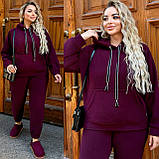 Костюм теплий худі та джоггери в кольорах 9991, фото 2