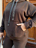 Костюм теплий худі та джоггери в кольорах 9991, фото 6