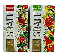 Чай Graff Граф зелений зі стевією та фруктами в пакетиках 2 види по 20 шт по 1,5 г