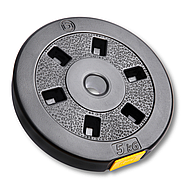 Сет композитних дисків Besport PowerPro 20 (4х5 кг) для гантелей і штанг, фото 2