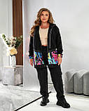 Костюм прогулянковий кофта та штани 9993, фото 8