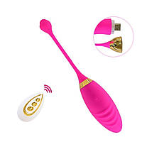 Віброяйце Love Toy Love Egg з бездротовим пультом, 10 режимів вібрації