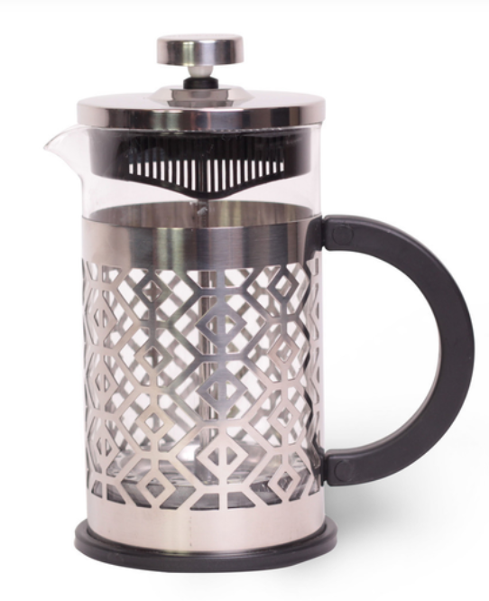 Френч-прес 350 мл Kamille нержавіюча сталь, скло, бакеліт, фото 1