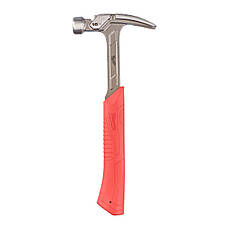 Сталевий молоток с прямим цвяходером 16 унцій / 450 грам (1 шт)