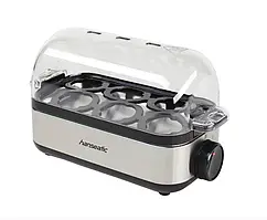 Яйцеварка Hanseatic 17005526 електрична на 6 яєць з нержавійки egg cooker для варіння яєць