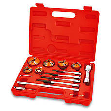 Набір фрез регульованих (шapoшки) для сідел клапанів ДВЗ 15ед. TOPTULPRO JGAI1502