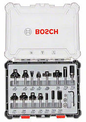 Набір пазових фрез BOSCHPRO 8мм, 15 шт (2607017472)