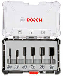 Набір пазових фрез BOSCHPRO 8мм, 6шт (2607017466)