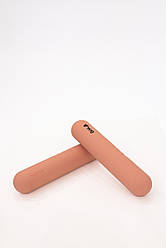 Гантелі Soft Touch WCGPRO 2×2.5 кг для жінок, рожеві, м'який матеріал