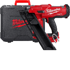 Пістолет цвяхозабивний акумуляторний безщітковий MilwaukeePRO, M18 FFN-0C, 50/90мм (+ ключ, HD кейс)