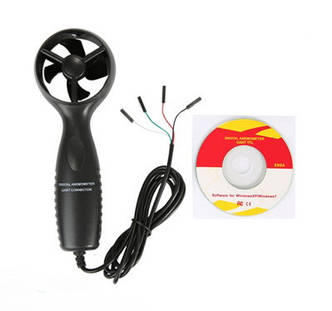 Анемометр крильчатка 0,8-45 м/с, 0-50 °C BENETECH GM8904, фото 3