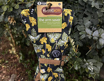 Рукавиці садові Womanswork з довгим манжетом та ременем зап`ястя, бавовна, штучна замшева шкіра, розмір L/9, фото 3