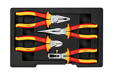 Набір плоскогубців VDE, 4 шт. (1600A02NG1)