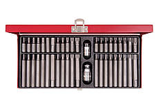 Набір біт 43 одиниць хвостовик 10 мм в металевому кейсі