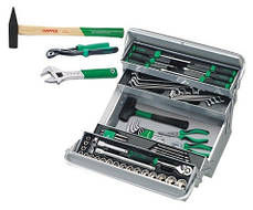 Переносний ящик з інструментом TOPTULPRO (5 секцій) 65 од. 1/2" GCAZ0003